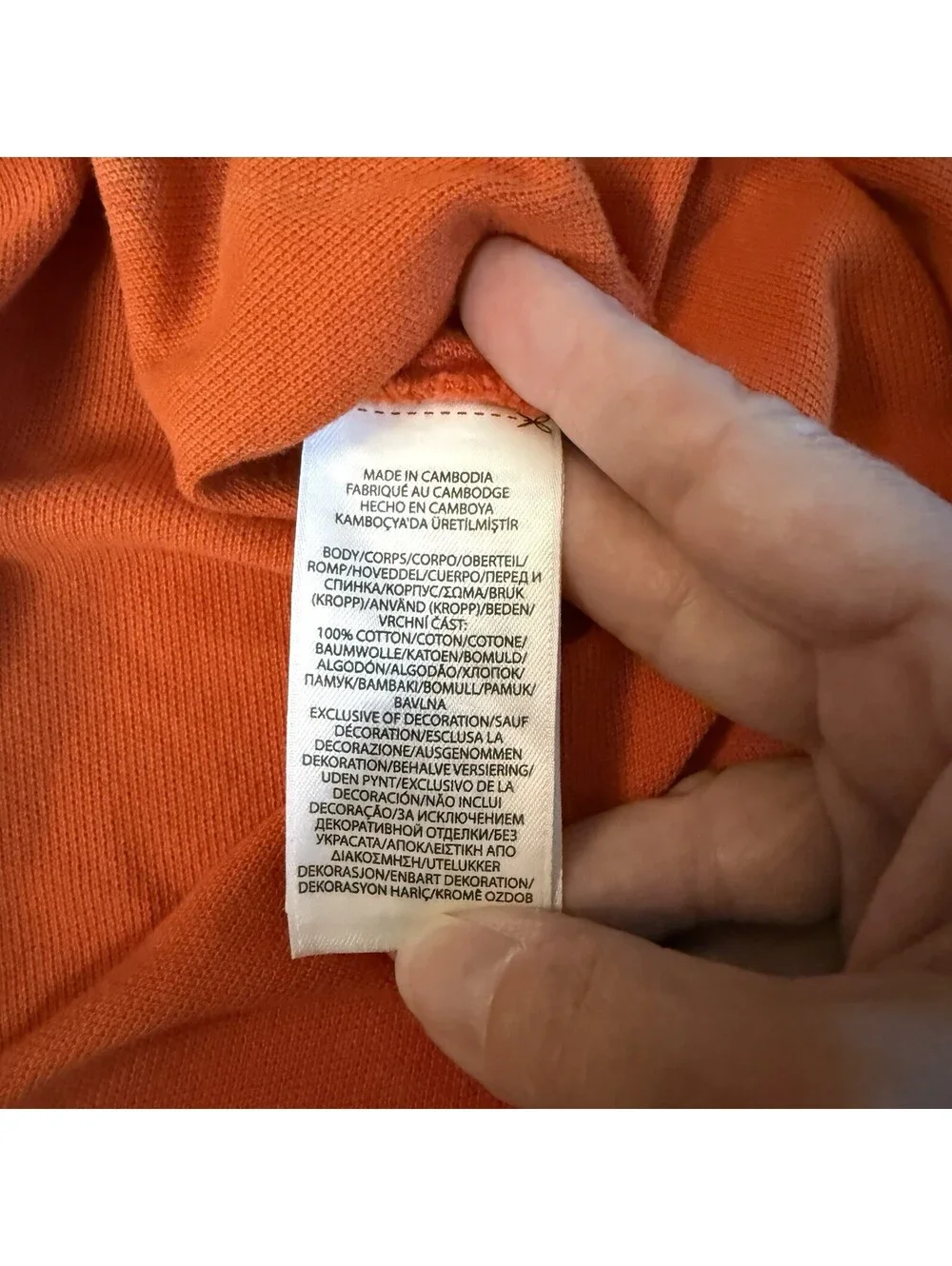 Polo Ralph Lauren Men’s 1XB Big Orange Mesh Polo Shirt Pony Logo Cotton